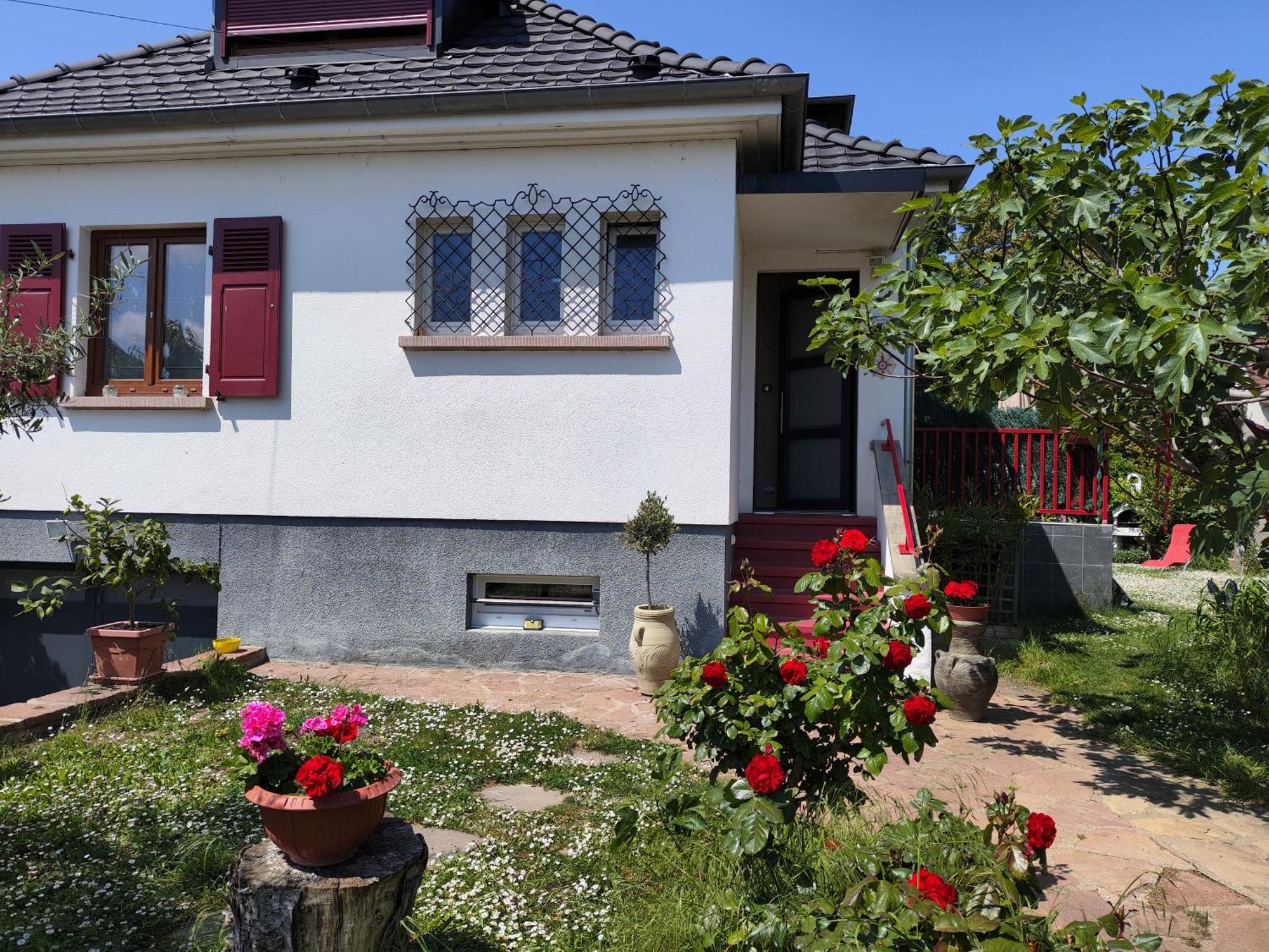 Colmar Room,Chambre Privee Chez L'Habitant,Parking Voiture Devant La Maison,Garage Moto Et Velo Dış mekan fotoğraf